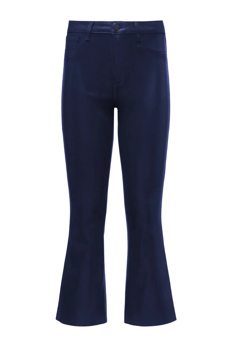 Kendra Coated Cropped Jean Midnight