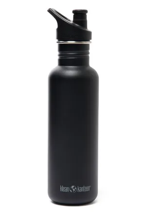 Klean Kanteen Classic 800ml with Sport Cap - Black