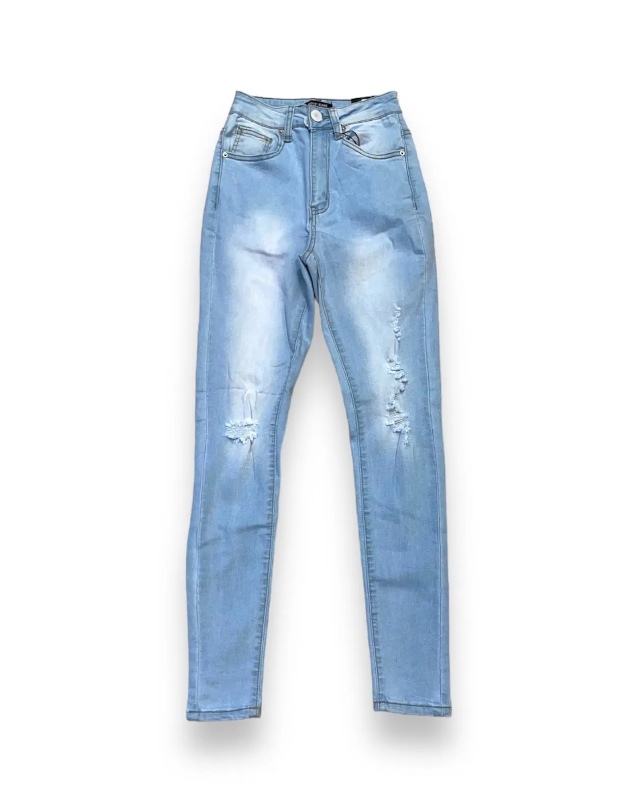 Knee Ripped Off Jean