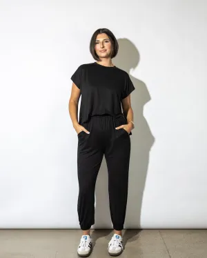 Landry Short Sleeve Jumpsuit