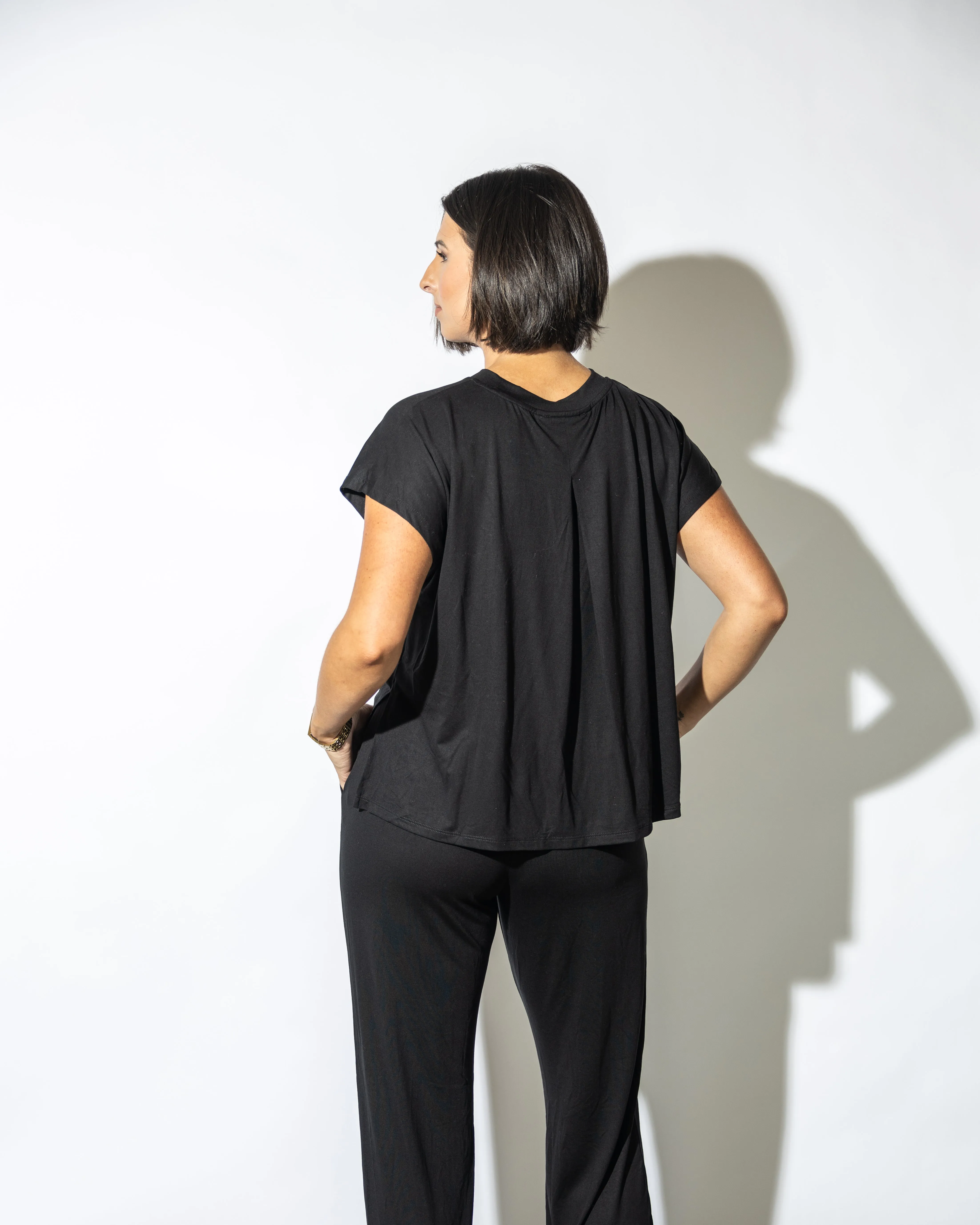 Landry Short Sleeve Jumpsuit