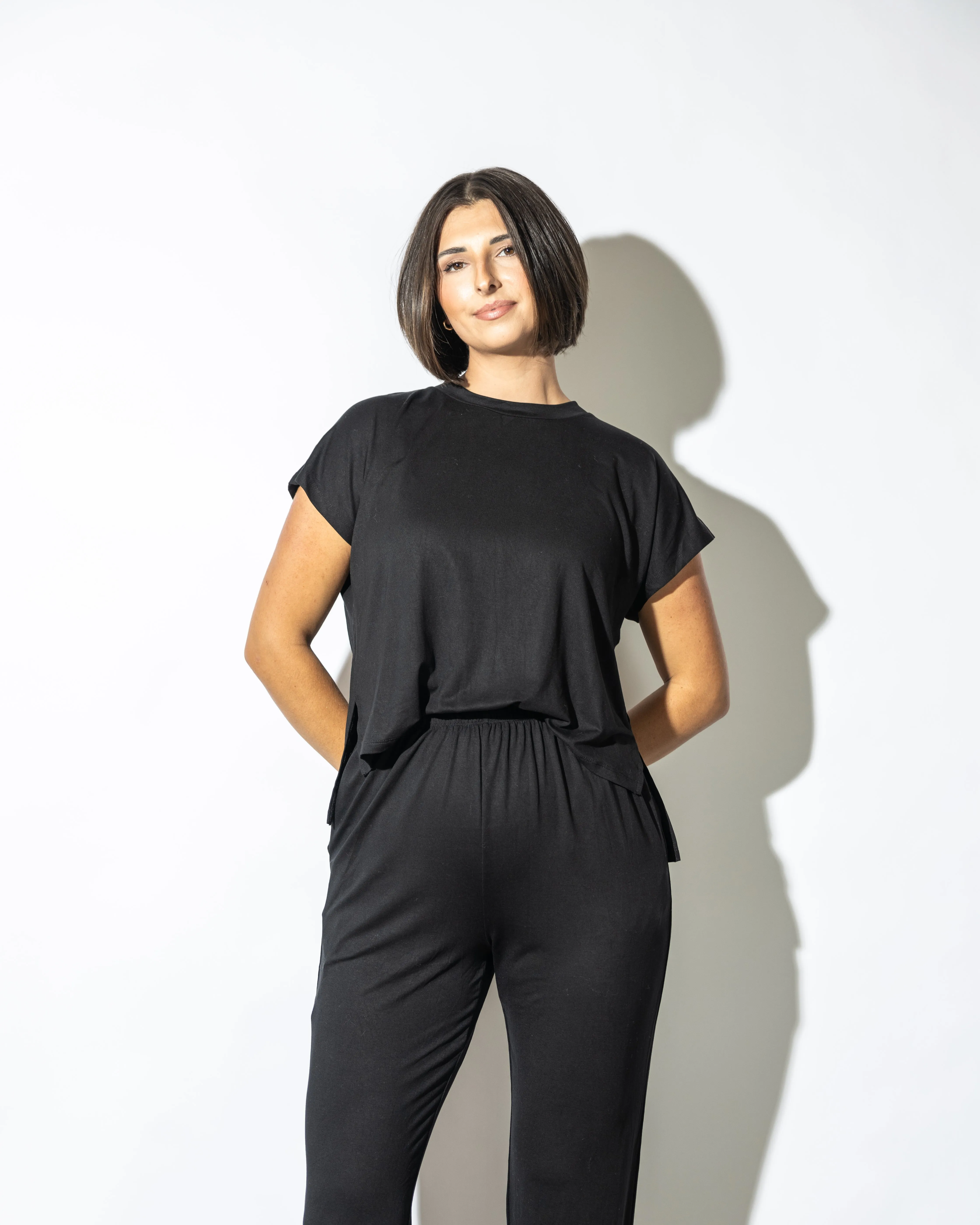 Landry Short Sleeve Jumpsuit