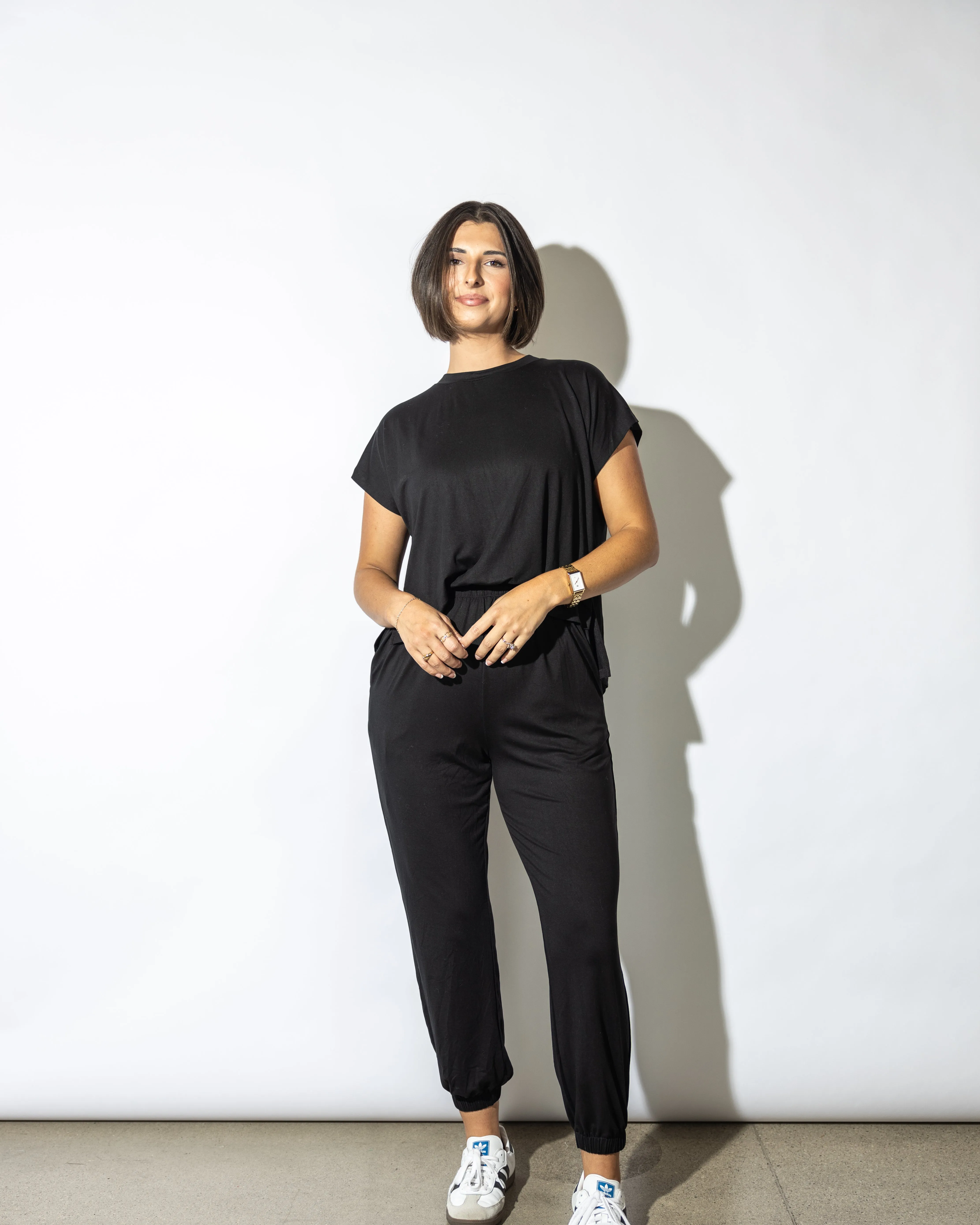 Landry Short Sleeve Jumpsuit