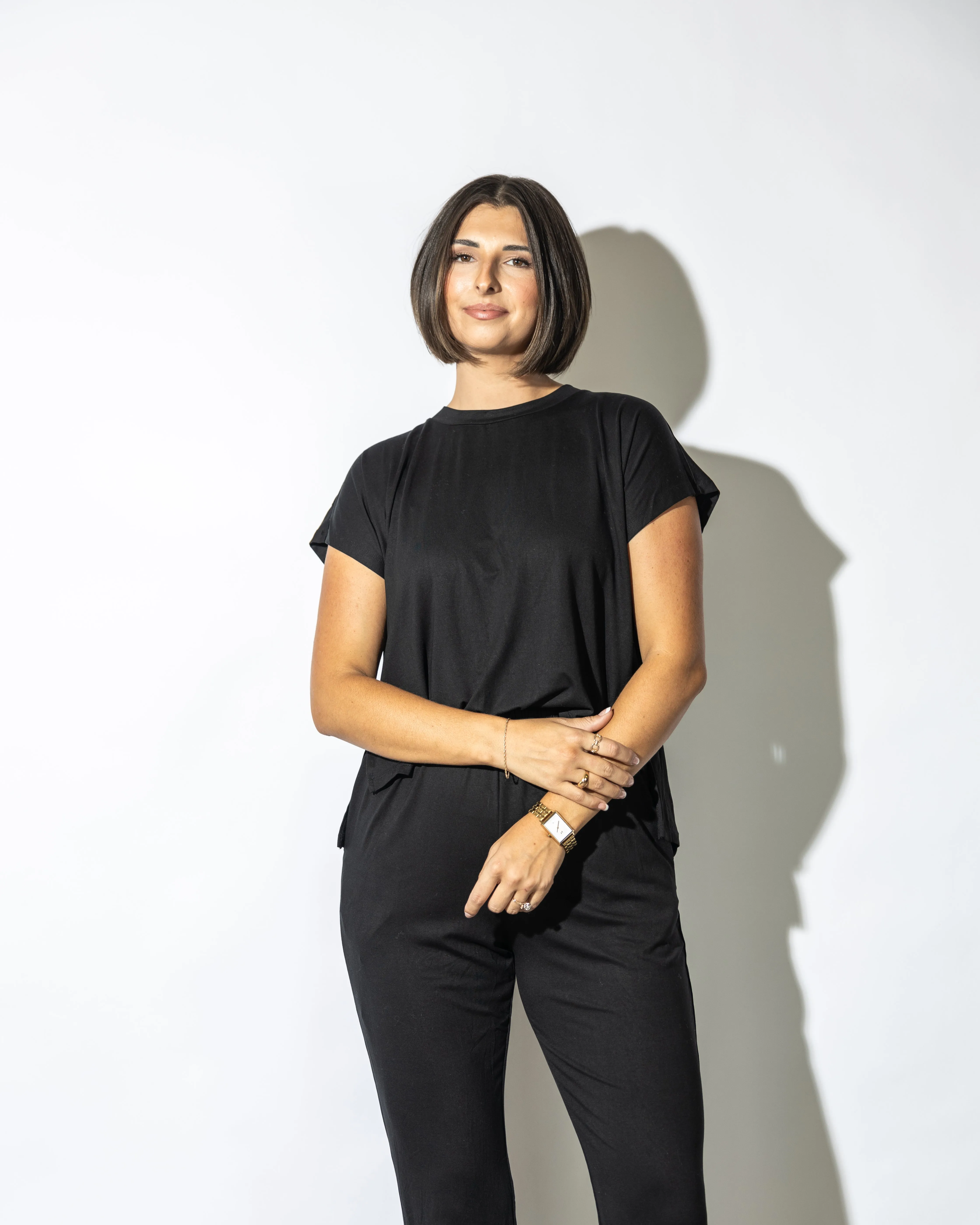 Landry Short Sleeve Jumpsuit