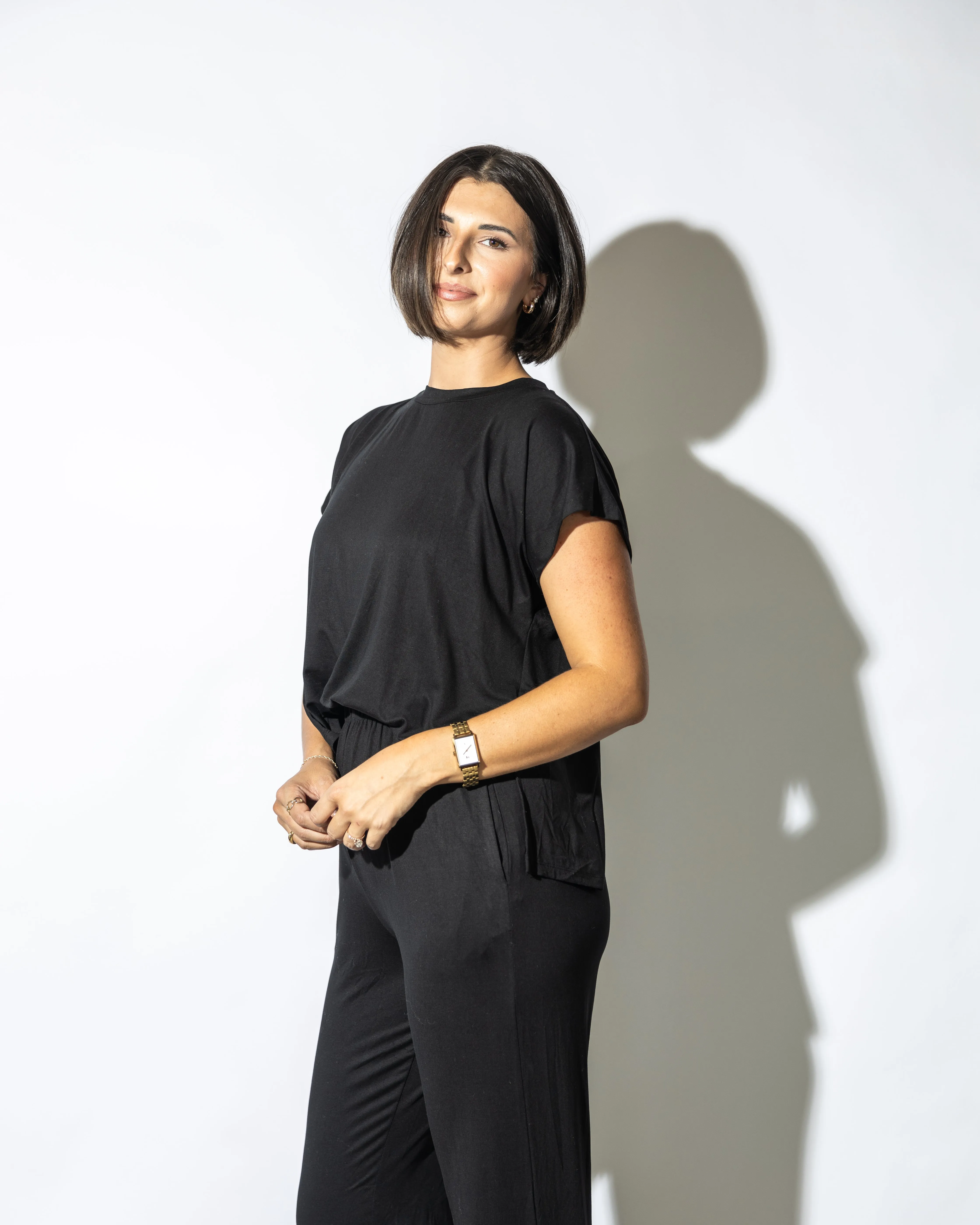 Landry Short Sleeve Jumpsuit