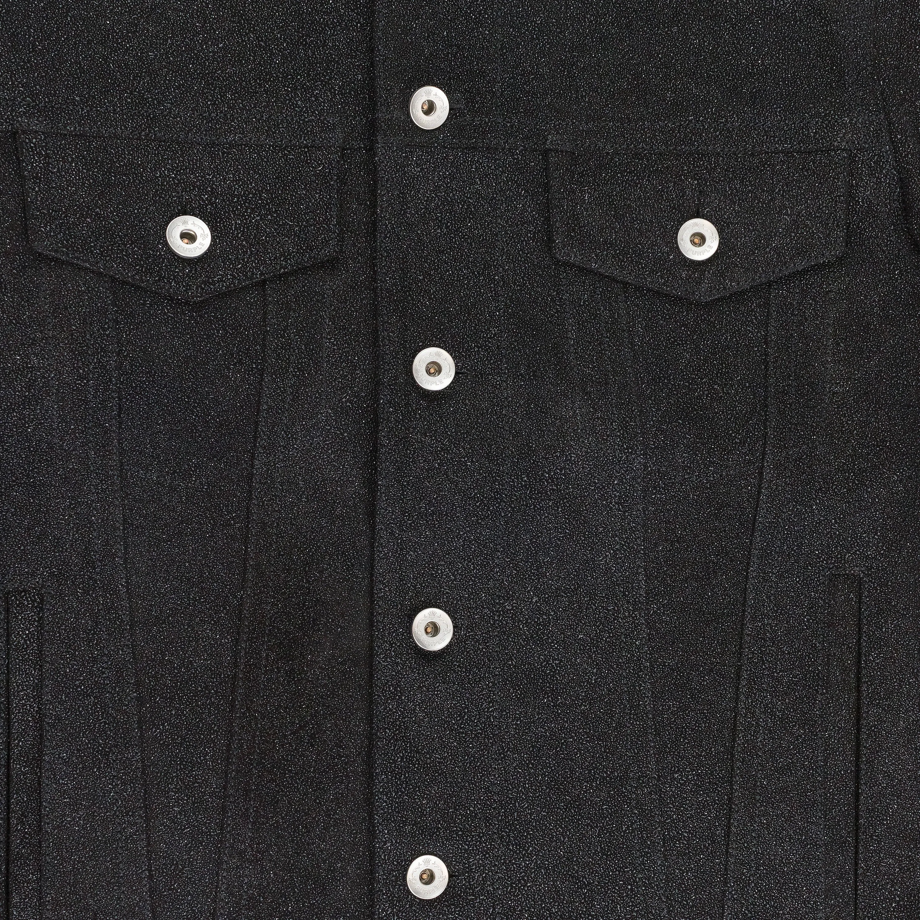 LEATHER TRUCKER JACKET BLACK LEATHER JACKETS