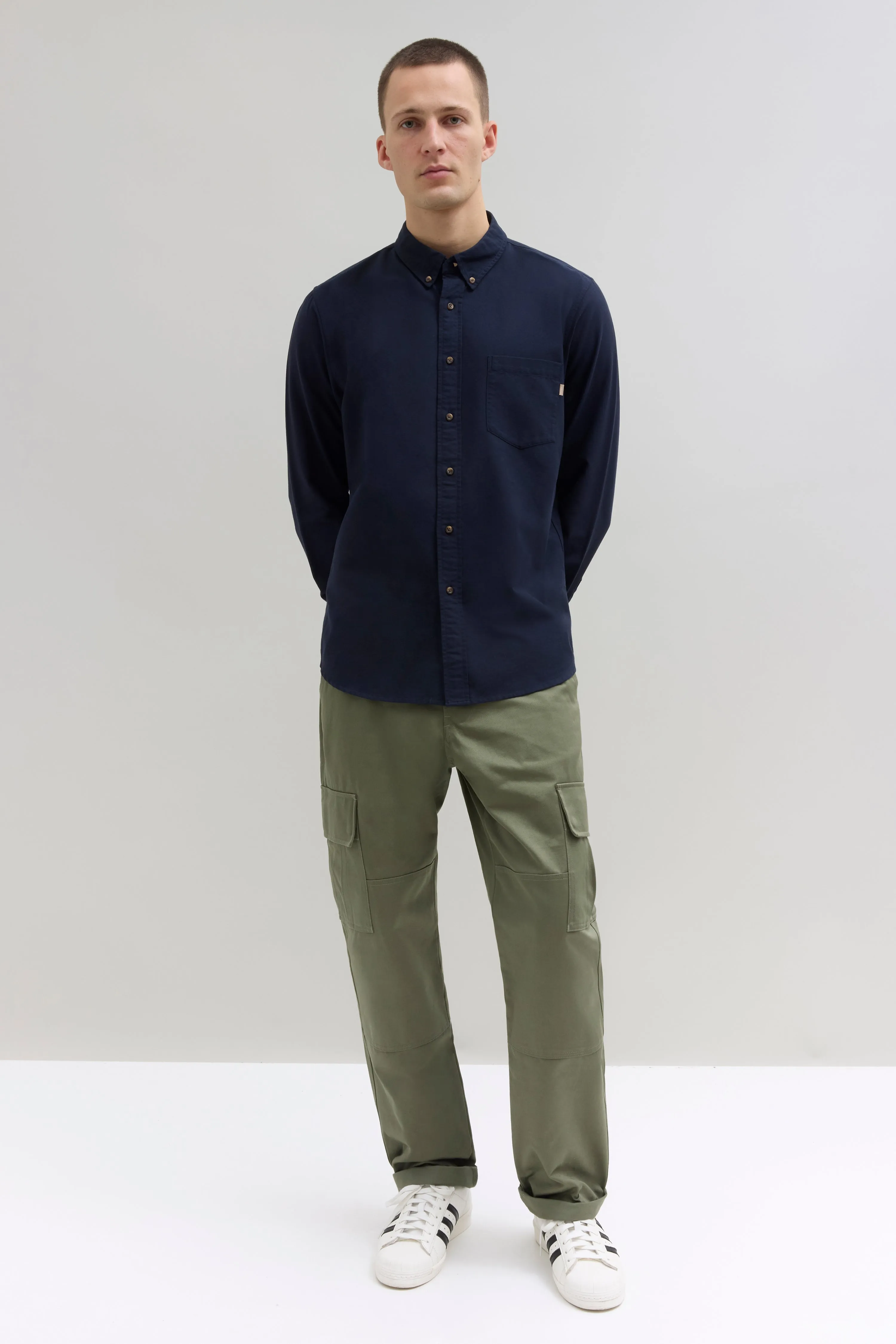 Lightweight Oxford - Navy