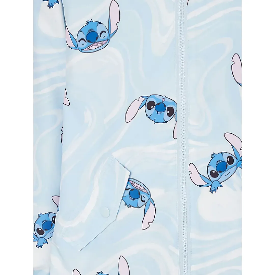 LILO & STITCH Lightweight Blue Raincoat