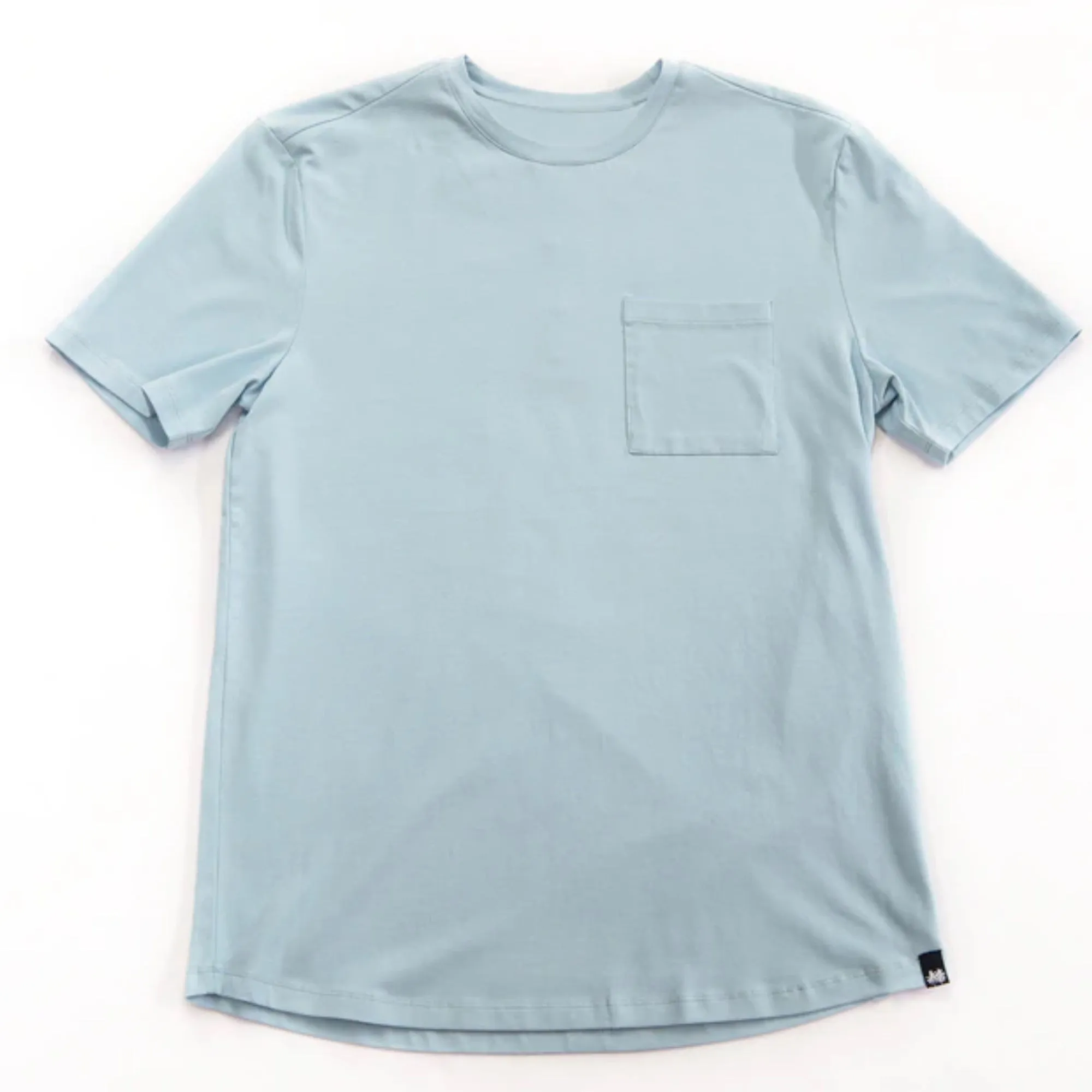 Long Beach Pocket Tee (Icy Blue)