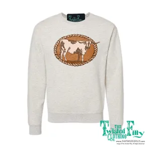 Longhorn Rope - Adult Unisex Sweatshirt - Assorted Colors