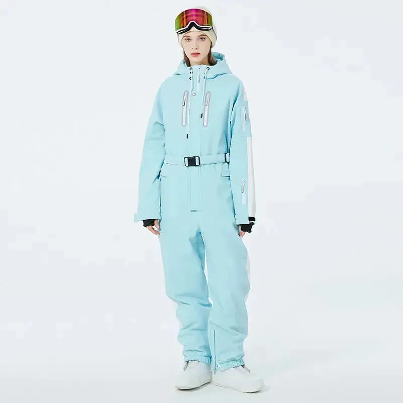 Loose Fit Ski Snowboarding Jumpsuits One Piece Snow Suits