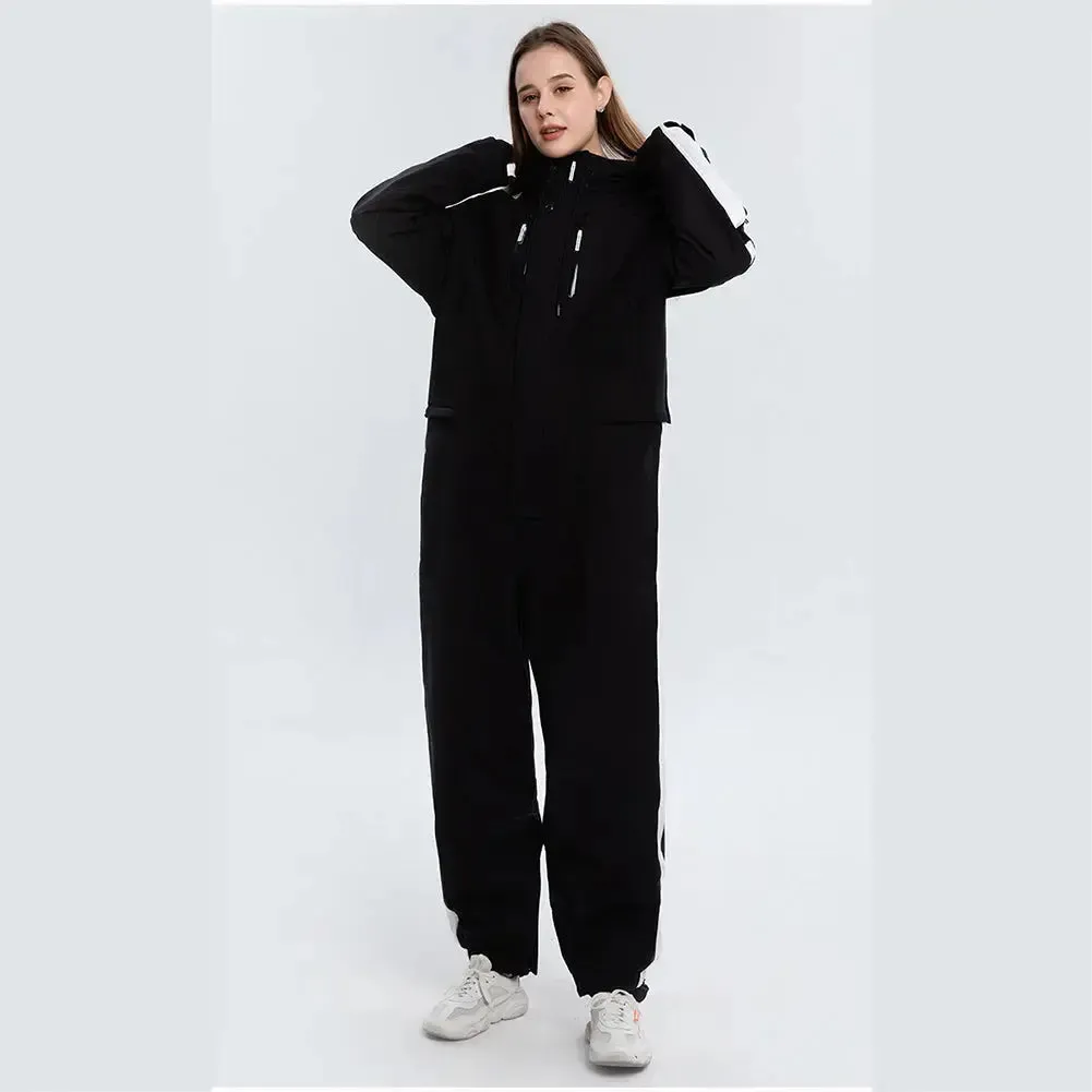Loose Fit Ski Snowboarding Jumpsuits One Piece Snow Suits