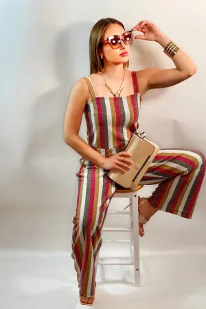 Lora Women’s Strappy Jumpsuit Wide Leg
