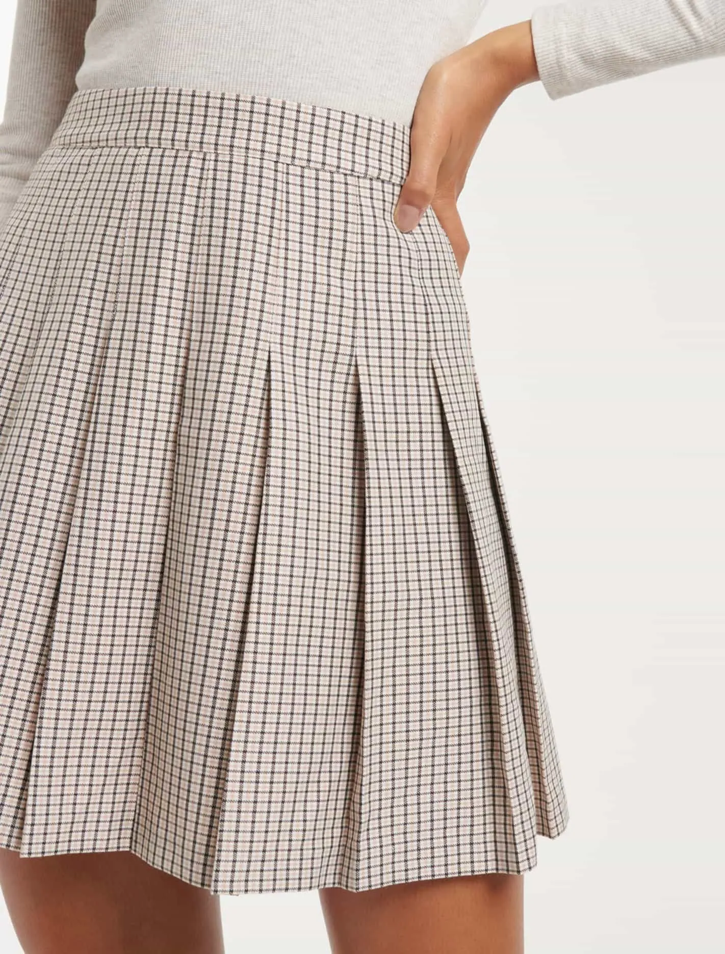 Mabel Kilt Mini Skirt