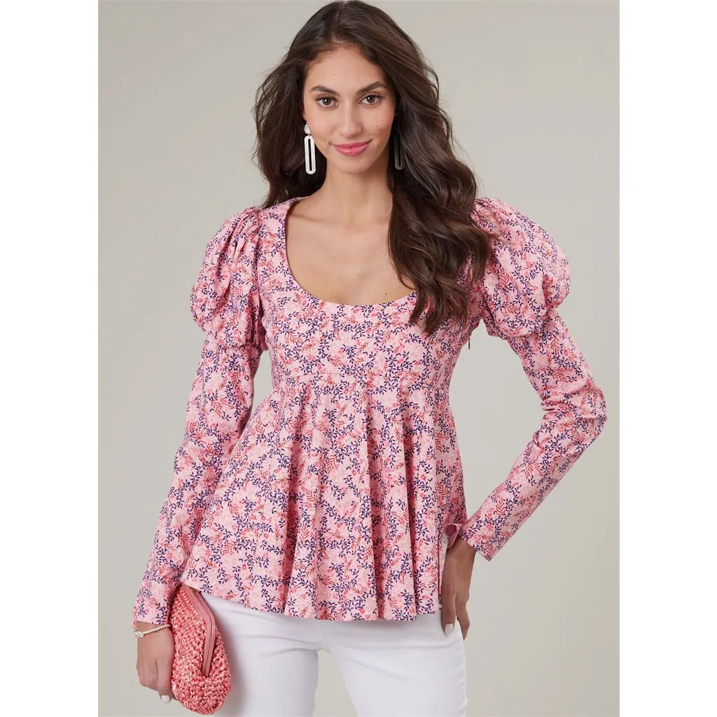 McCall's Pattern M8386 Misses' Tops