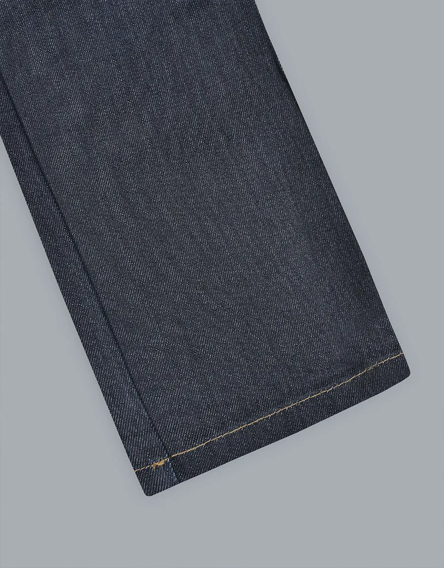 Men's Biker Jeans Pant- D/Blue