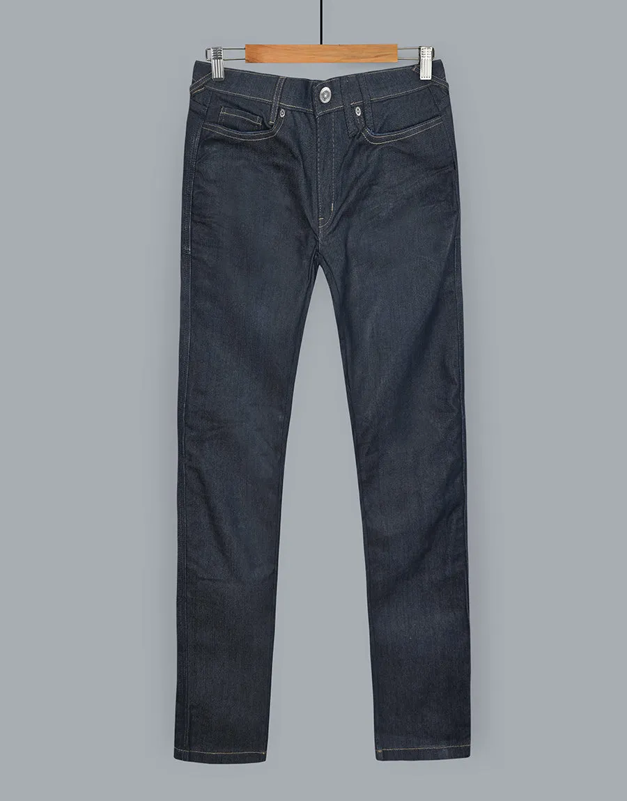 Men's Biker Jeans Pant- D/Blue