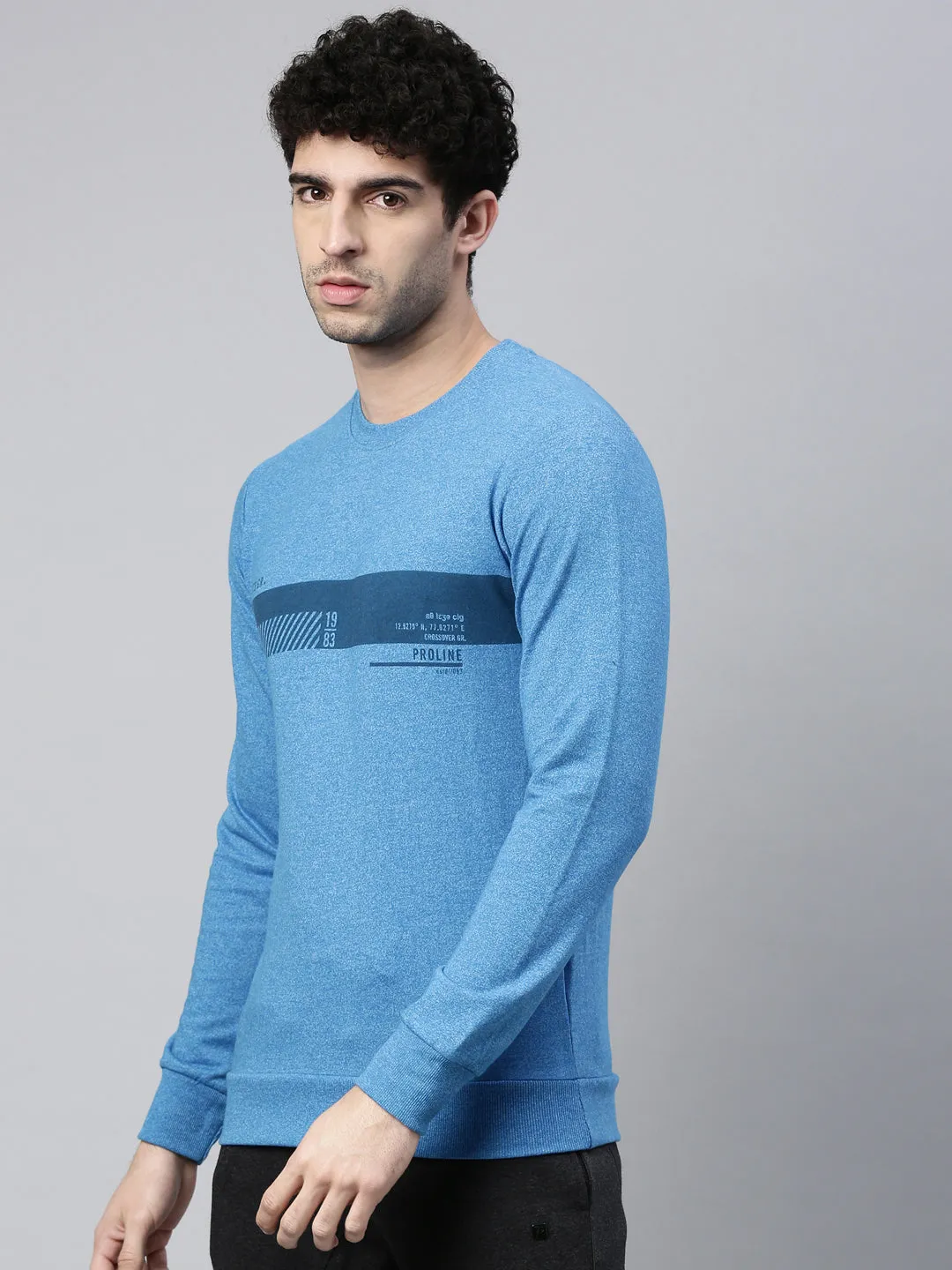 Men's Printed Comfort Fit Sweatshirts
