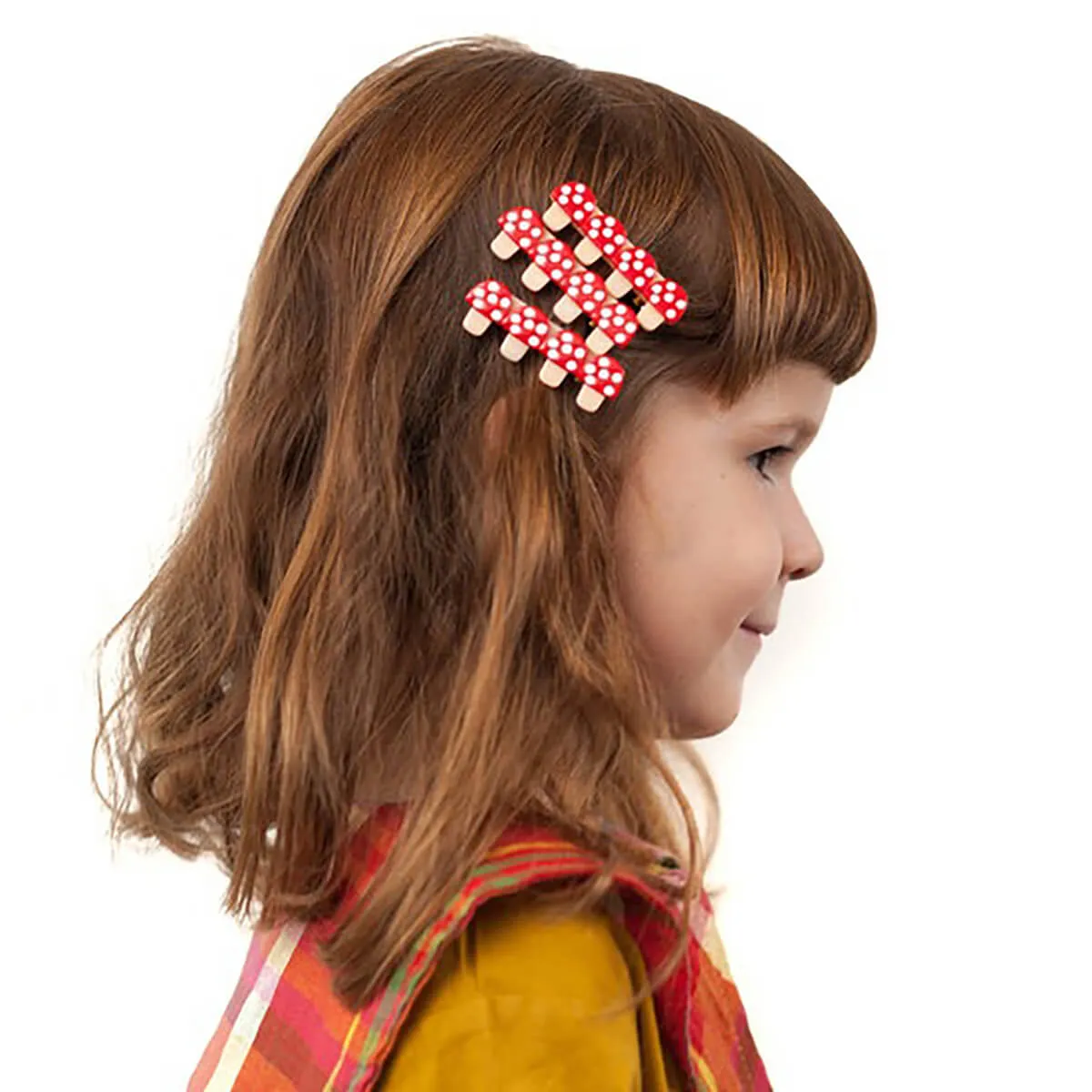 Mushroom Hair Clip by Eugenia Kids