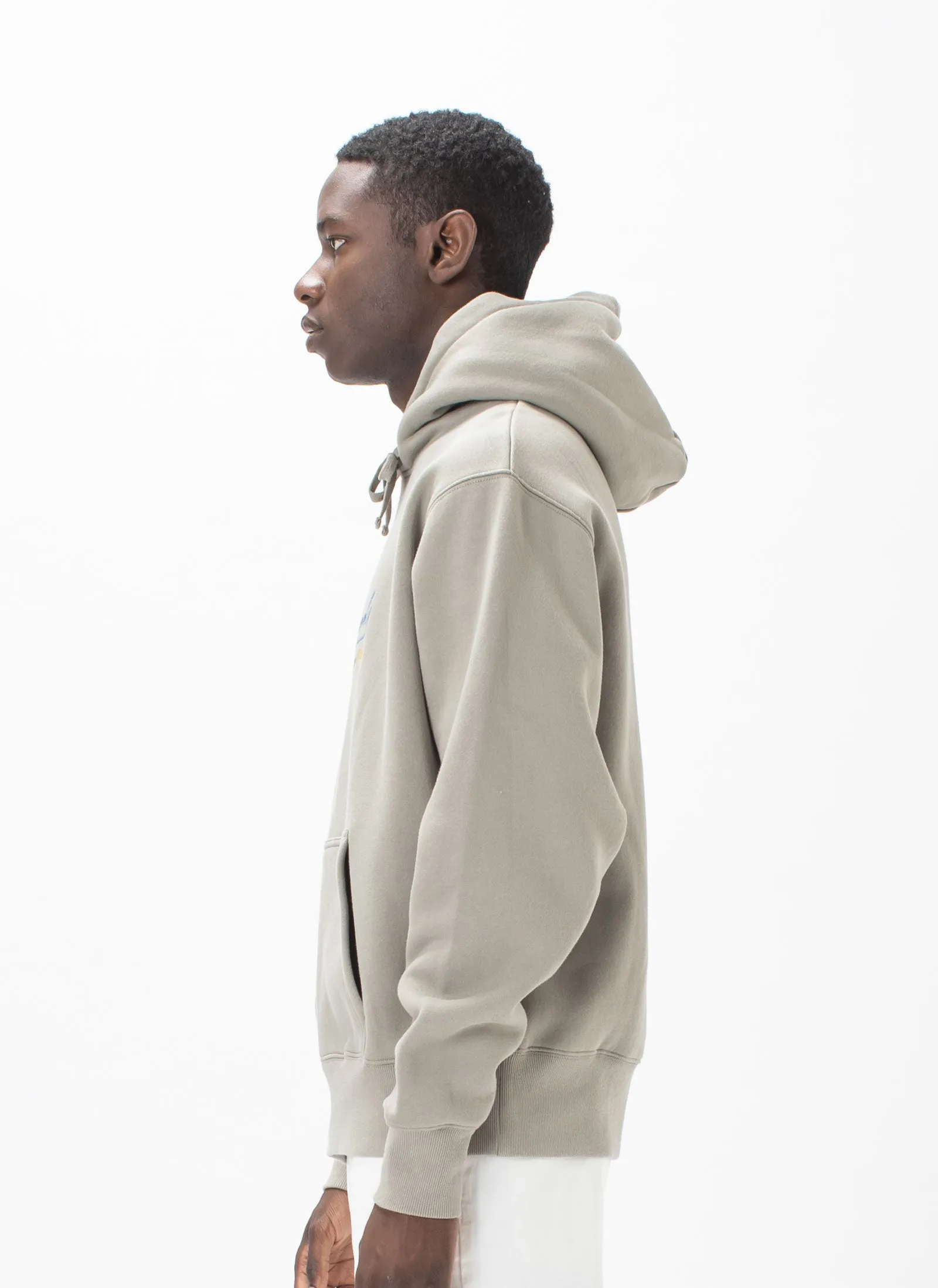 Neon Club Hood Sweatshirt Sage