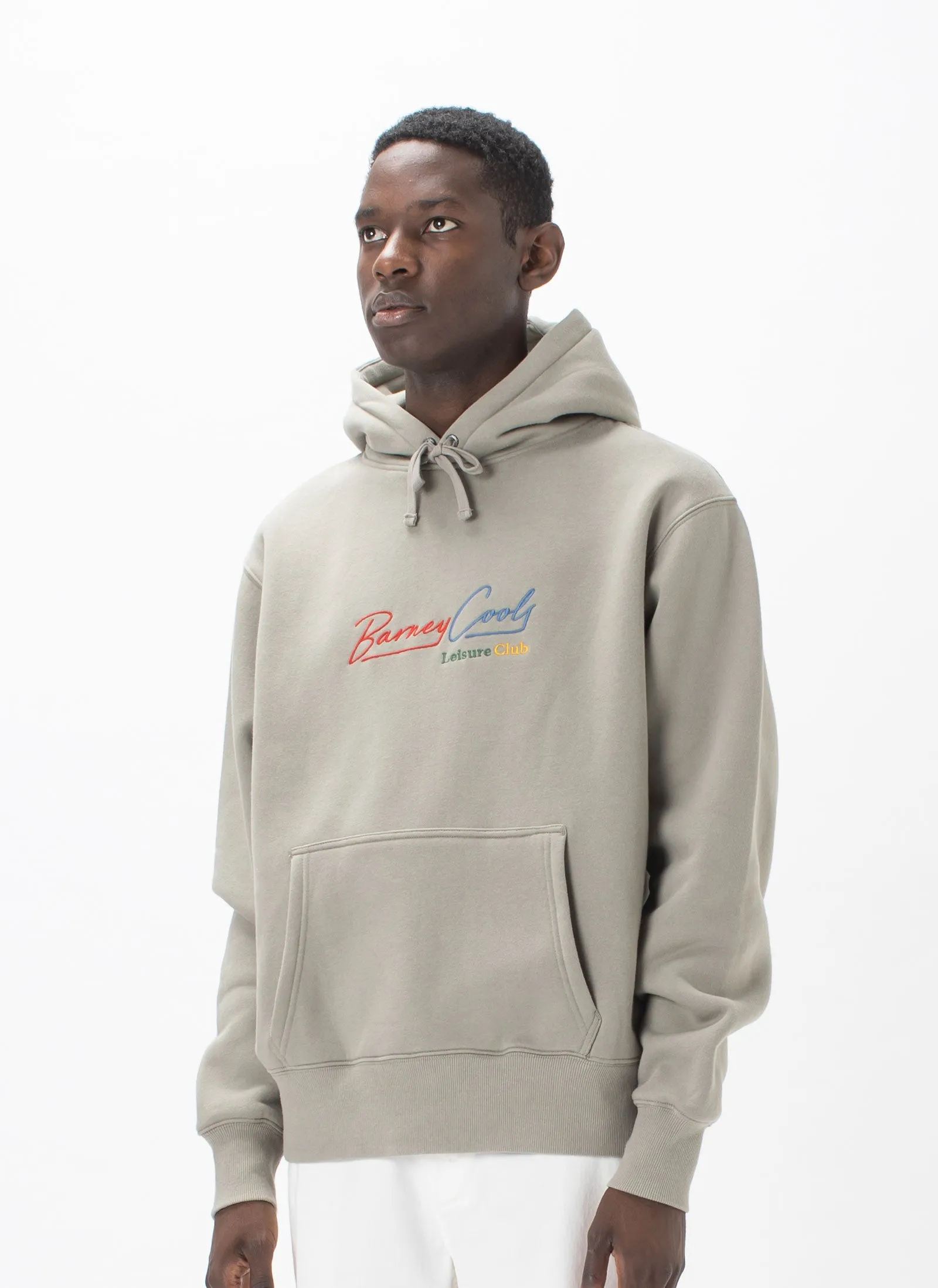 Neon Club Hood Sweatshirt Sage