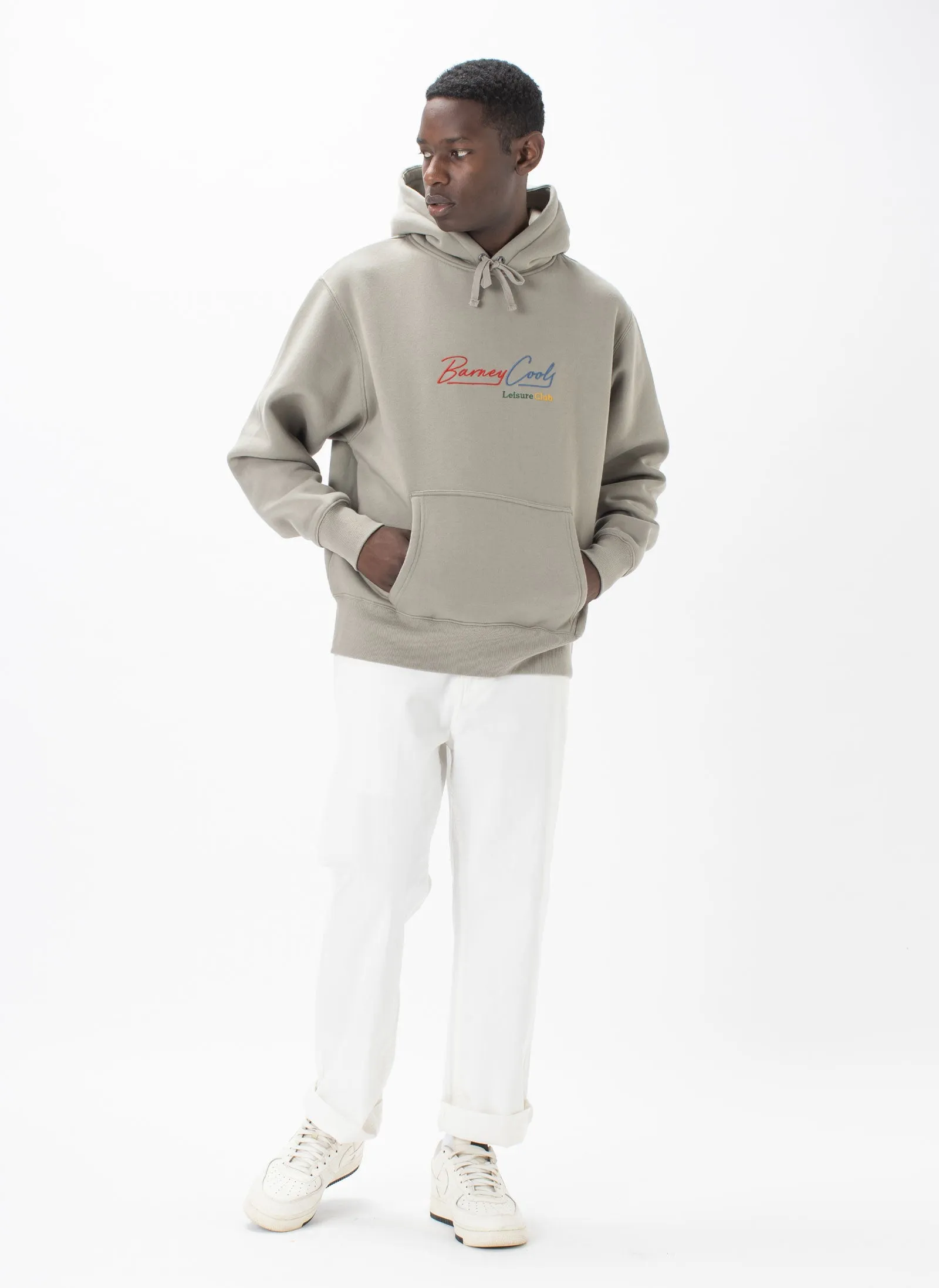 Neon Club Hood Sweatshirt Sage