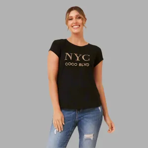 NYC Black & Gold T-Shirt