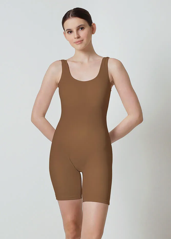One Piece Short Biketards for Women