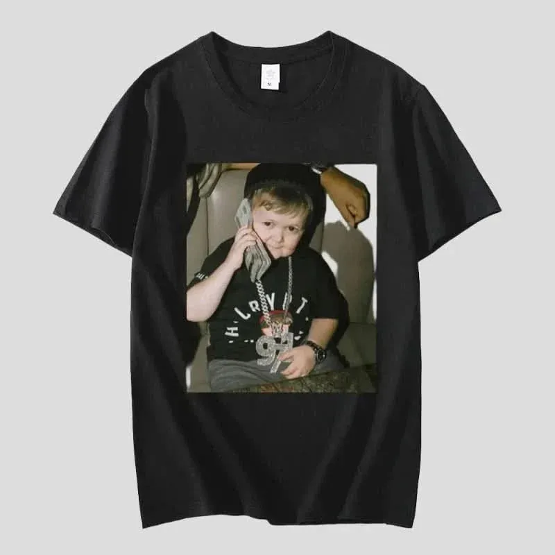 Oversized Black T-Shirt - Unisex Hasbulla Fight Edition