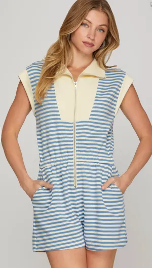 Perfect Striped Romper