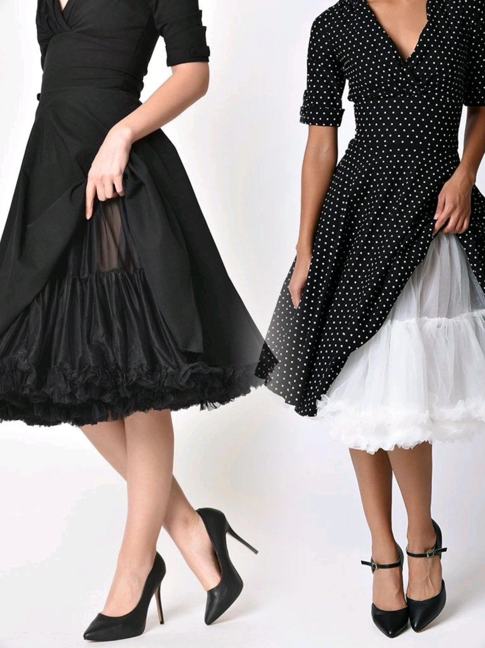 Petticoat Crinoline BLACK (ONE SIZE FITS ALL)