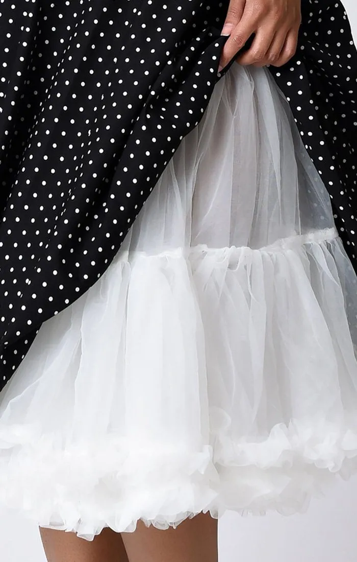 Petticoat Crinoline BLACK (ONE SIZE FITS ALL)