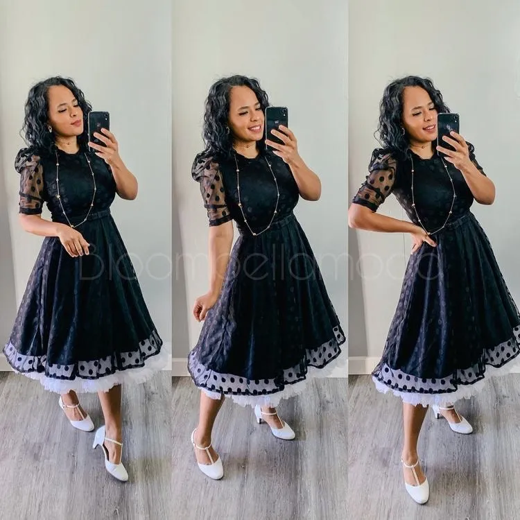 Petticoat Crinoline BLACK (ONE SIZE FITS ALL)