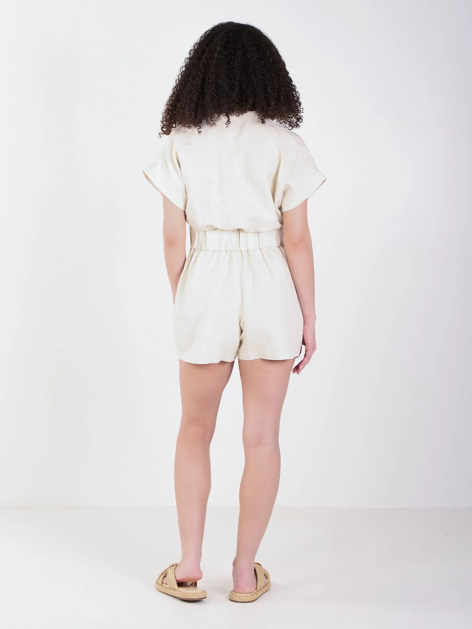 Poppy Romper - Birch