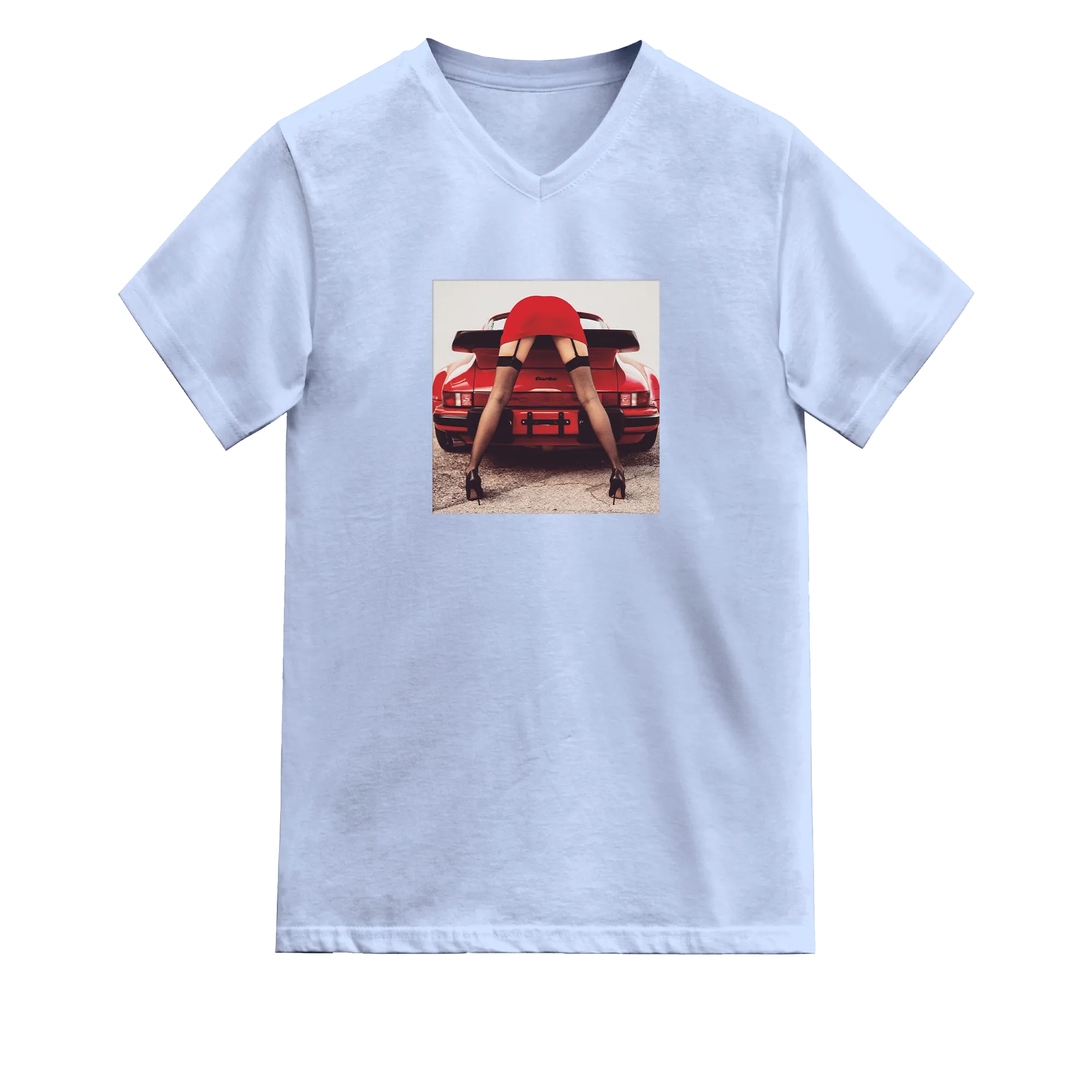 Porsche Girl Graphic T-Shirt