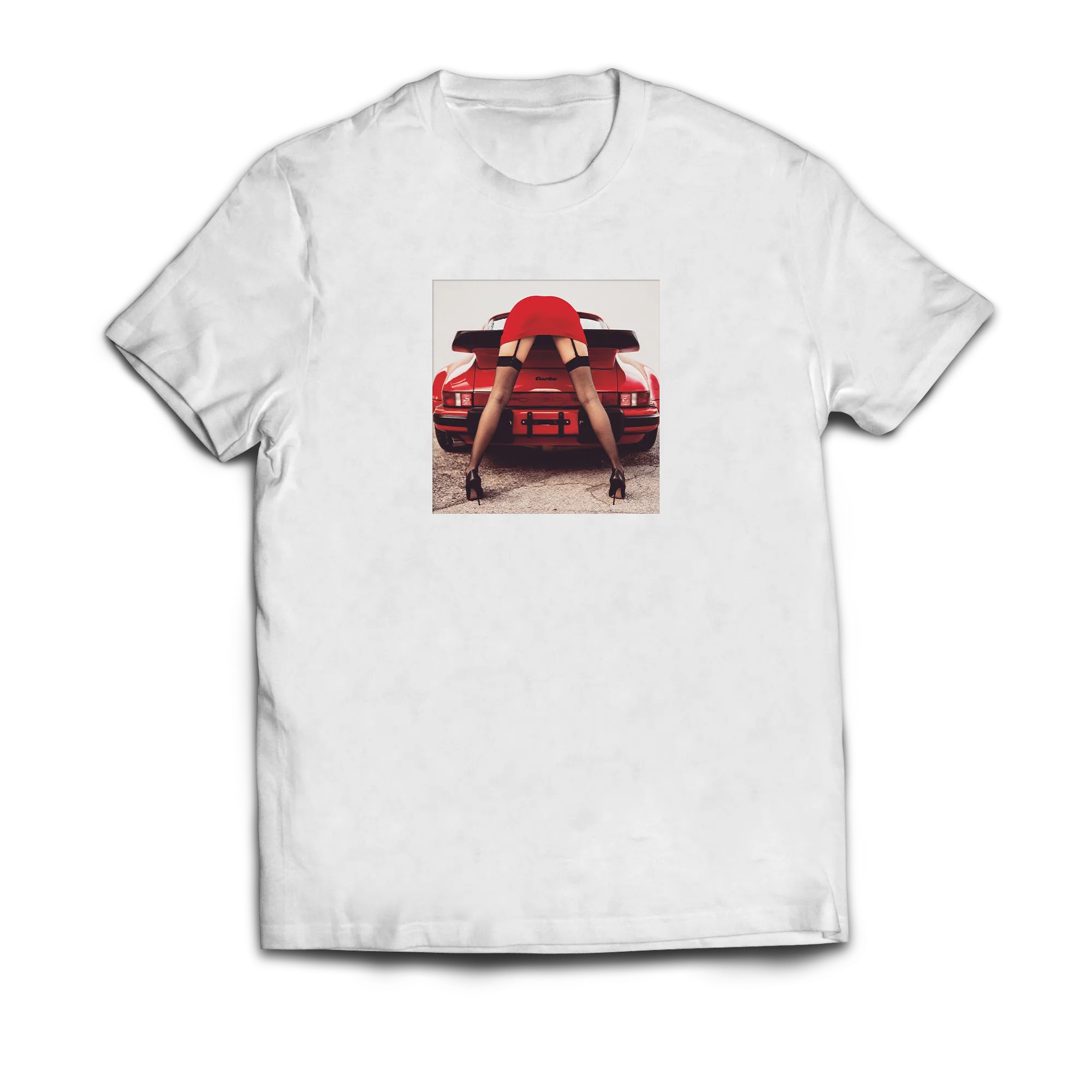Porsche Girl Graphic T-Shirt
