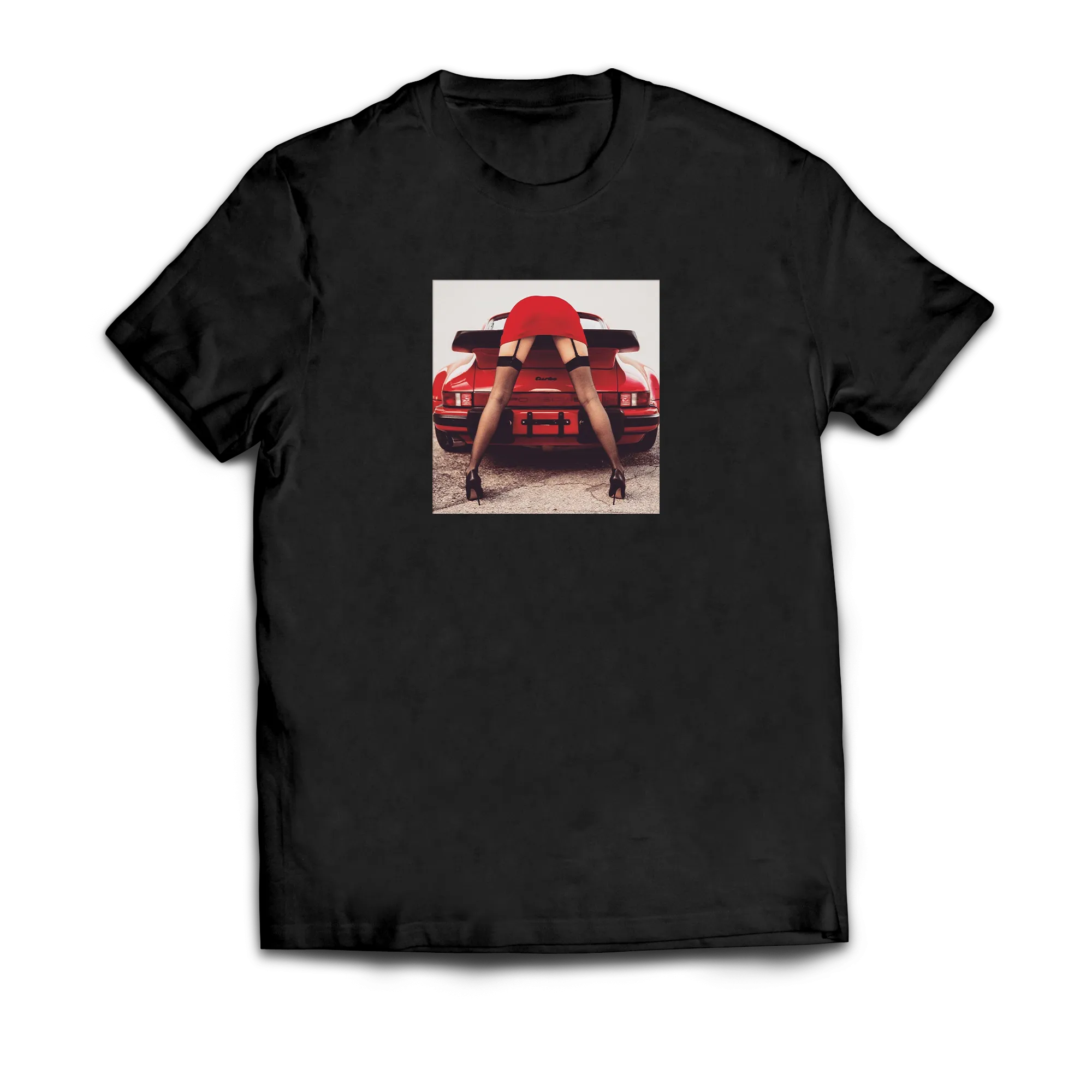 Porsche Girl Graphic T-Shirt