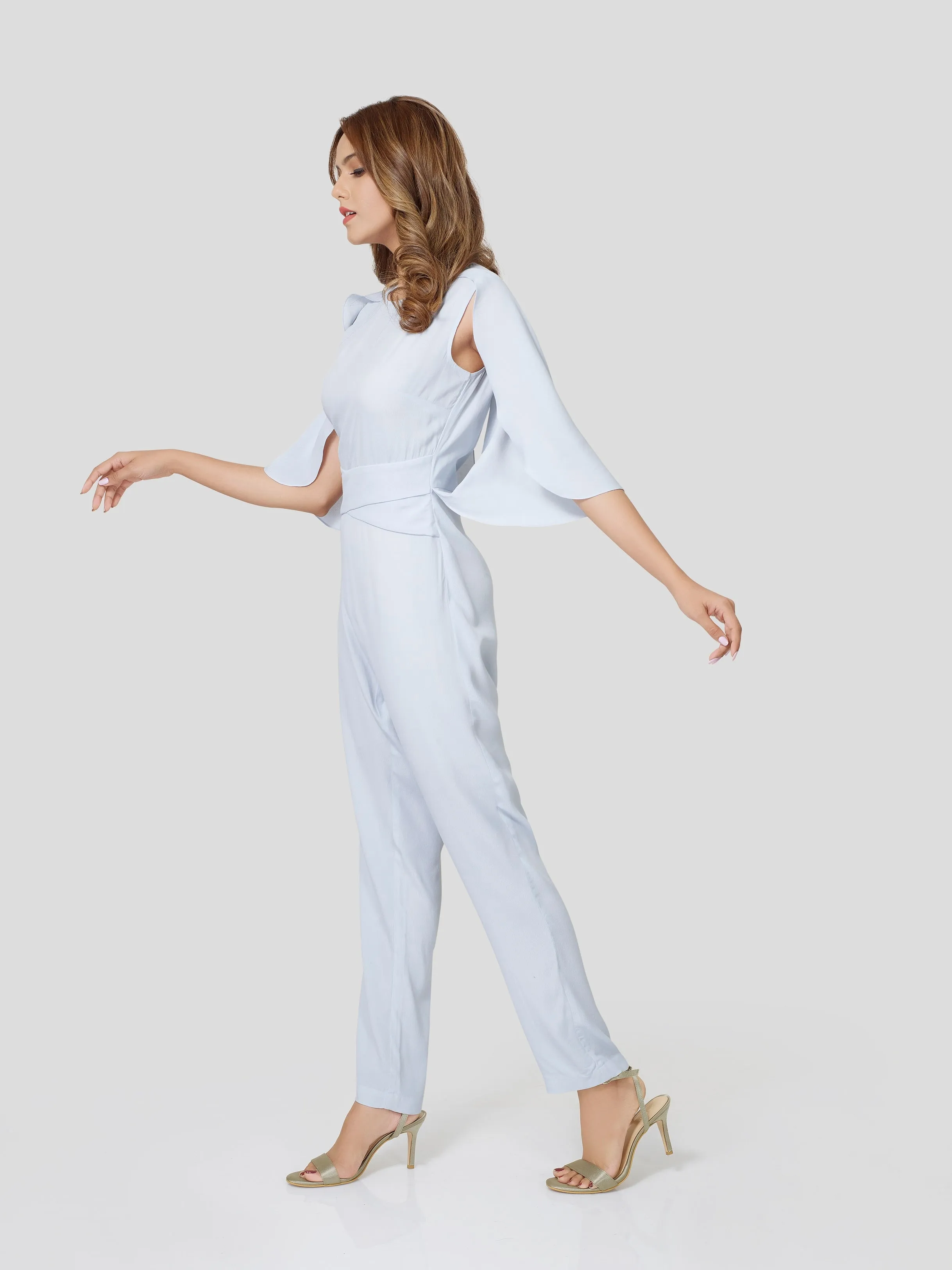 Prim Viscose Crepe Jump Suit