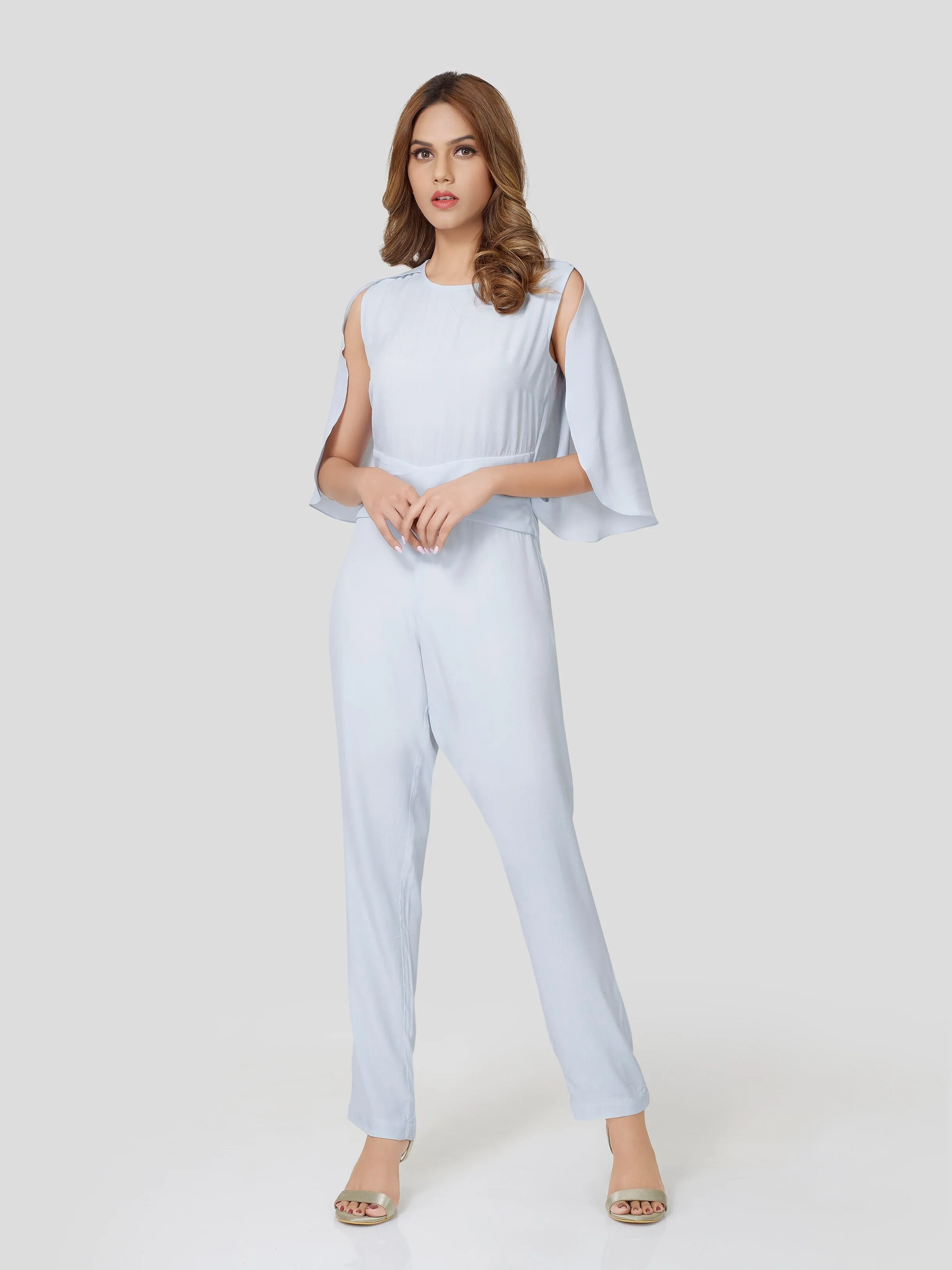 Prim Viscose Crepe Jump Suit