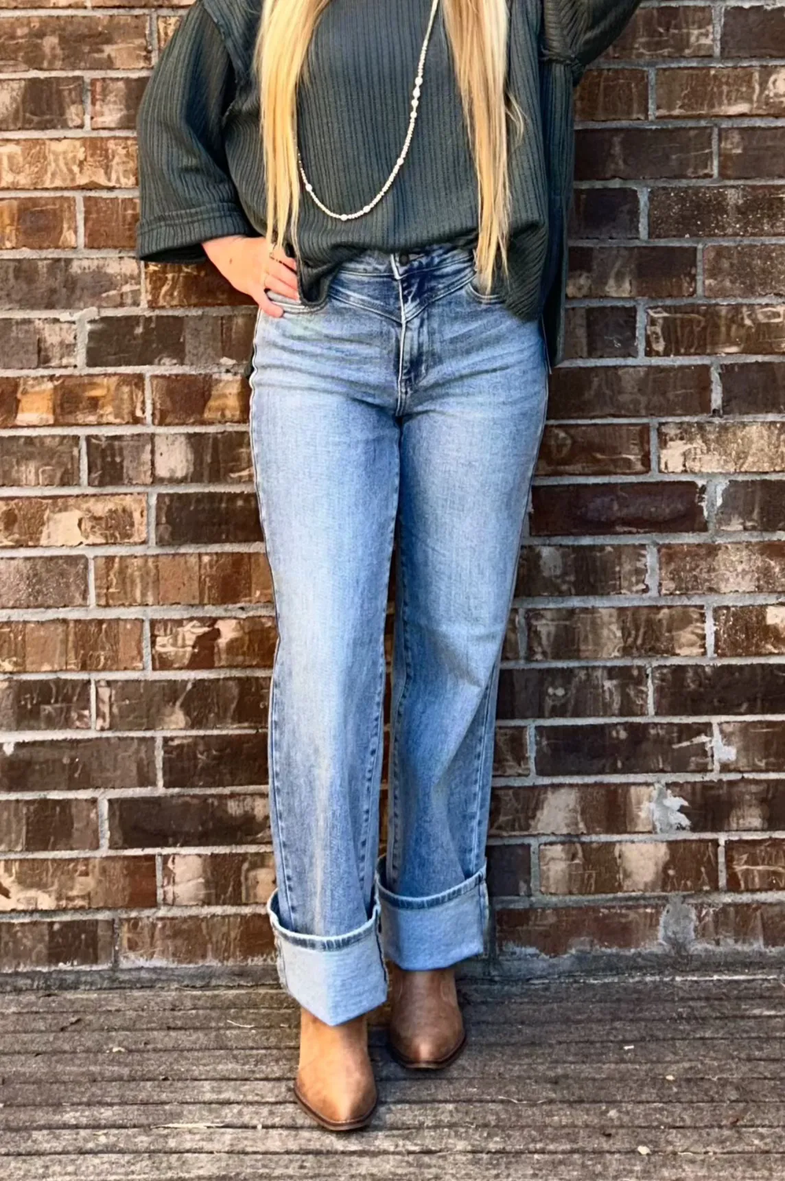 Rachel Judy Blue High Waist Jeans