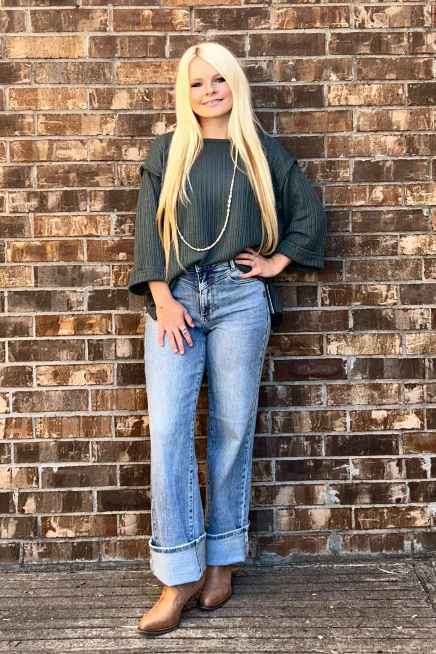 Rachel Judy Blue High Waist Jeans
