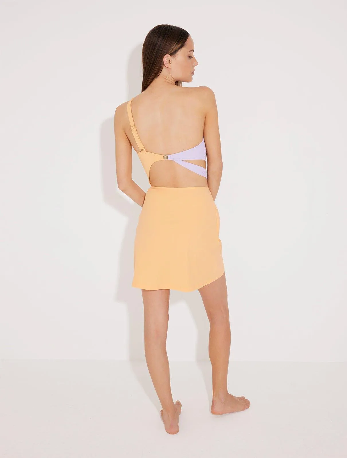 Ramona Orange/Lilac Skirt