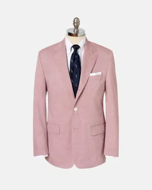 RED COTTON CHAMBRAY SPORT COAT