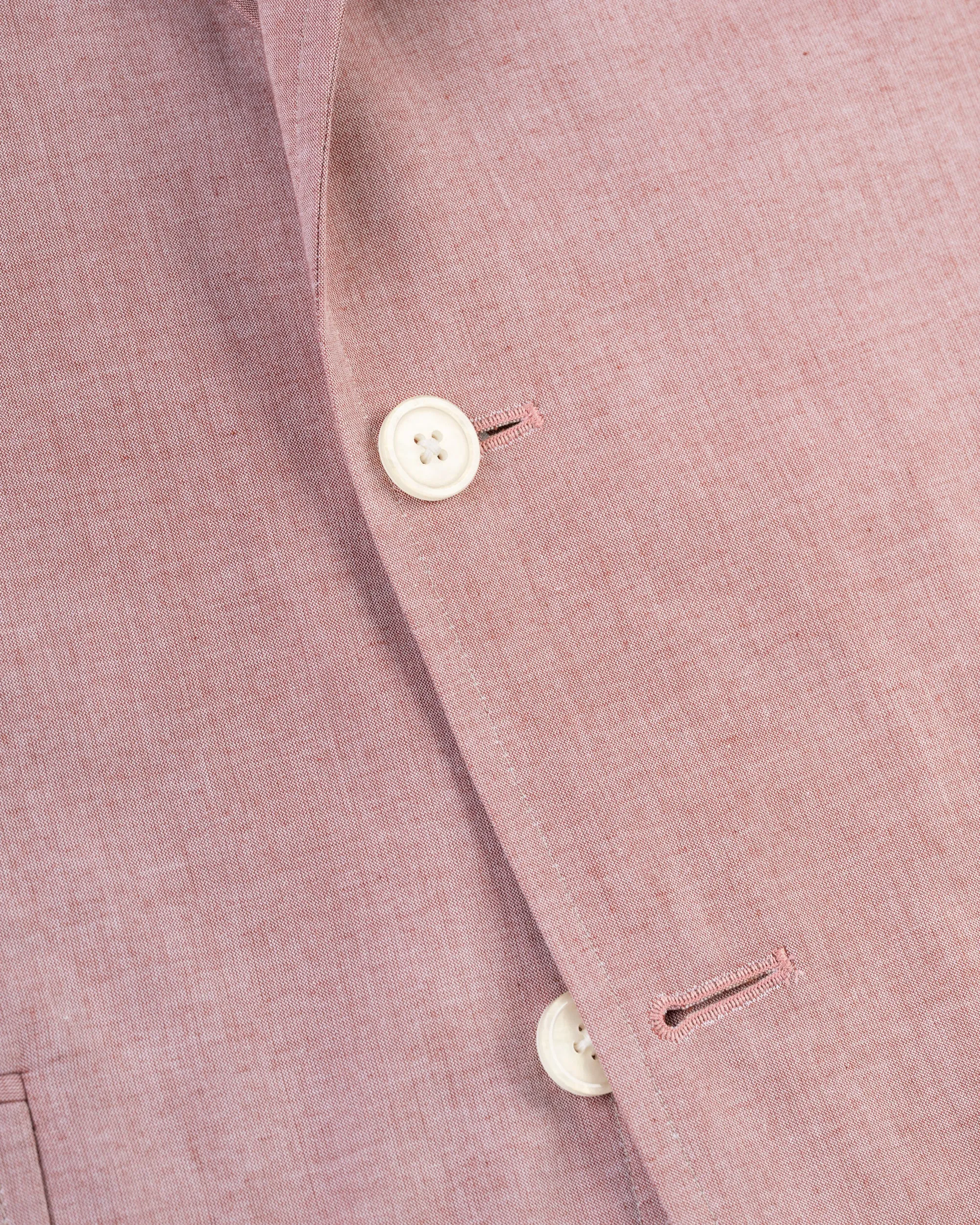 RED COTTON CHAMBRAY SPORT COAT