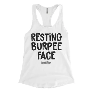 Resting Burpee Face Blacked Out