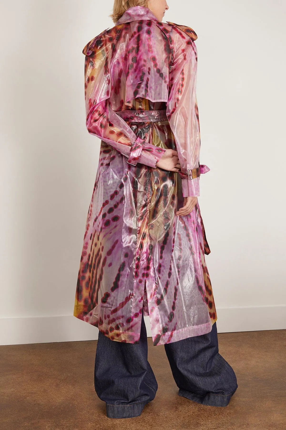 Risto Coat in Fuchsia