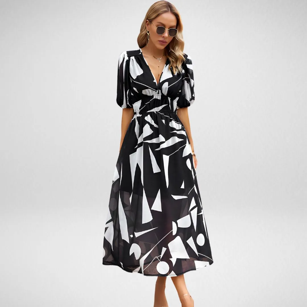 Rosalind V-Neck Dress