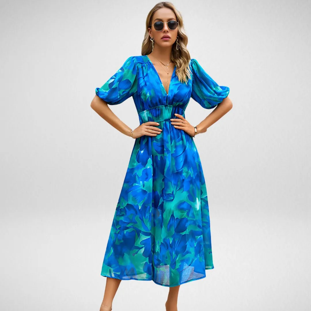 Rosalind V-Neck Dress