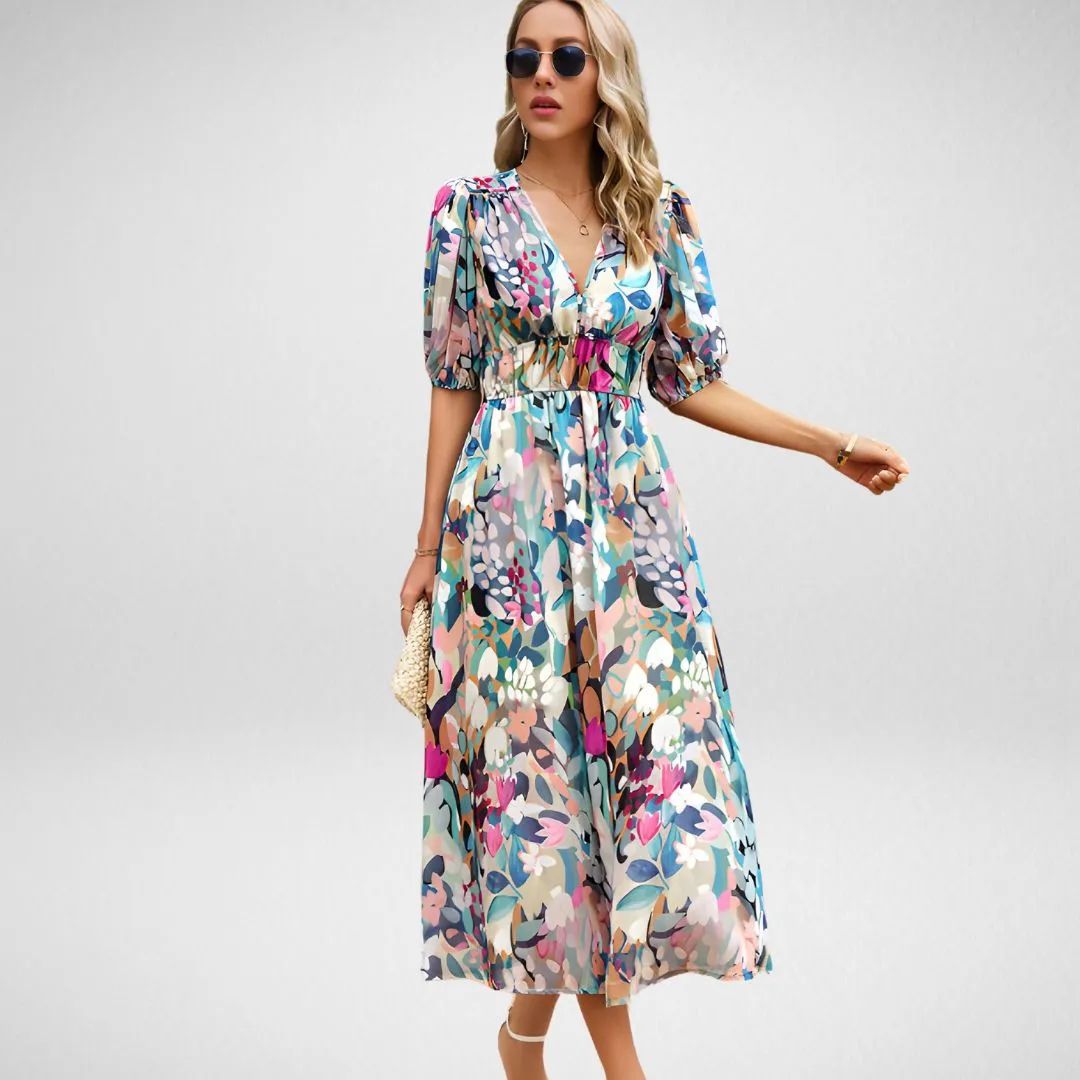 Rosalind V-Neck Dress