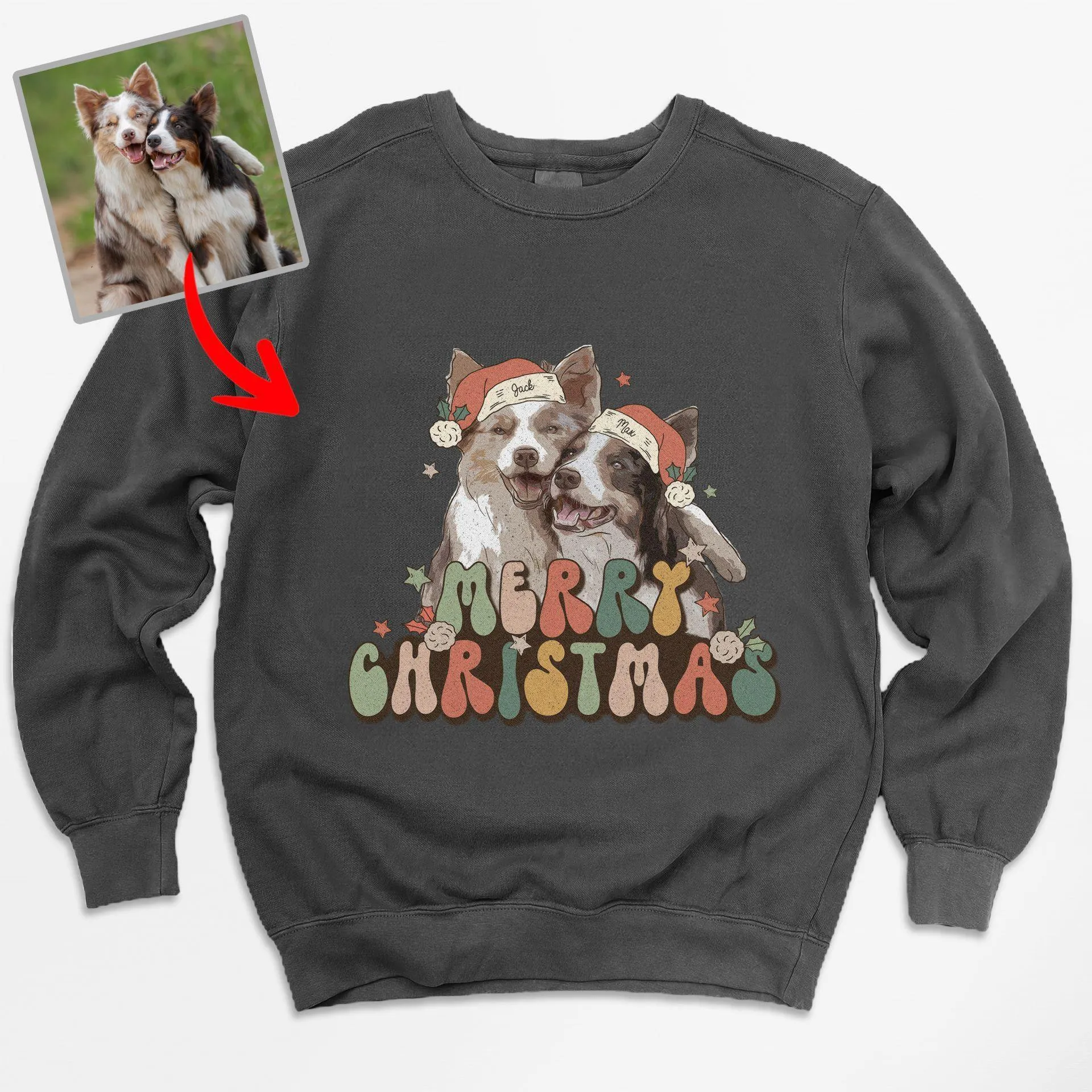 Santa Pets Comfort Colors Sweatshirt